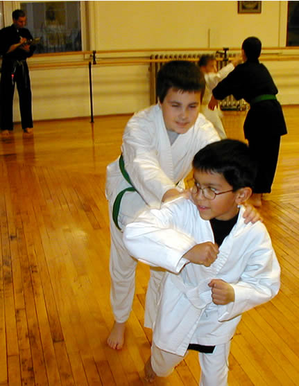 children karate class western mass