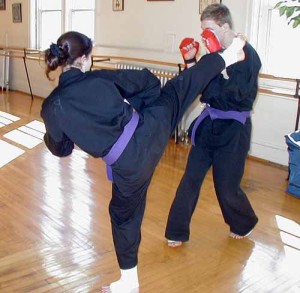 teen karate sparring western ma