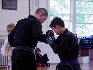 youth karate training